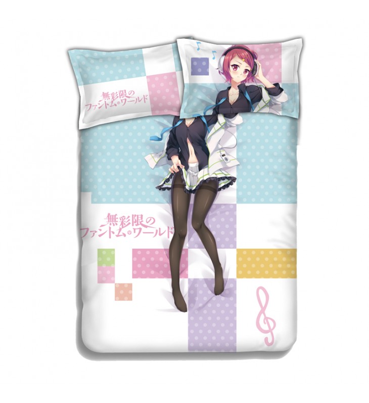 MINASE Koito - Myriad Colors Phantom World 4 Pieces Bedding Sets,Bed Sheet Duvet Cover with Pillow Covers