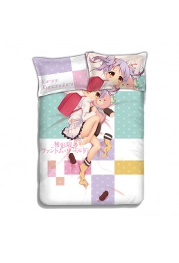 KUMAMAKURA Kurumi- Myriad Colors Phantom World Bed Sheet Duvet Cover with Pillow Covers