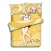 Endou Saya-Dagashi Kashi Anime Bedding Sets,Bed Blanket & Duvet Cover,Bed Sheet with Pillow Covers