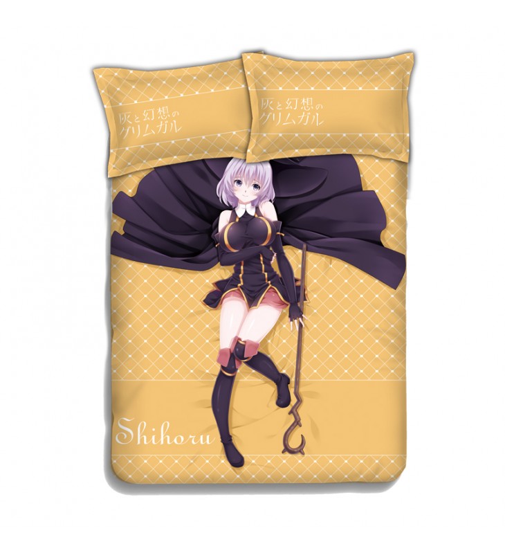 Shihoru-Grimgar of Fantasy and Ash Bed Sheet Duvet Cover with Pillow Covers