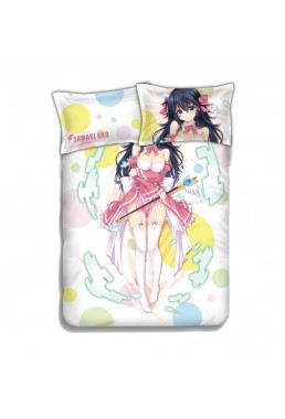 Tamaki Ako-netoge no yome wa onnanoko ja nai to omotta 4 Pieces Bedding Sets,Bed Sheet Duvet Cover