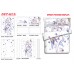 Emilia - Re Zero Anime 4 Pieces Bedding Sets,Bed Sheet Duvet Cover with Pillow Covers