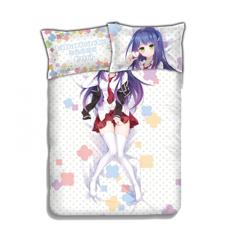 Hibarigaoka Ruri - Anne Happy Japanese Anime Bed Sheet Duvet Cover with Pillow Covers