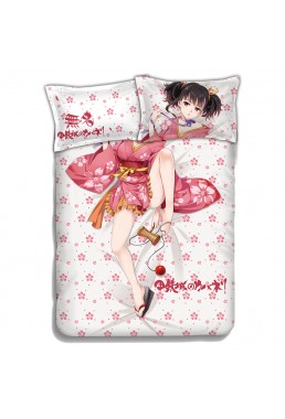 Mumei - Kabaneri of the Iron Fortress Anime Bedding Sets,Bed Blanket & Duvet Cover,Bed Sheet