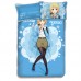 Ellen Baker Japanese Anime Bed Sheet Duvet Cover with Pillow Covers