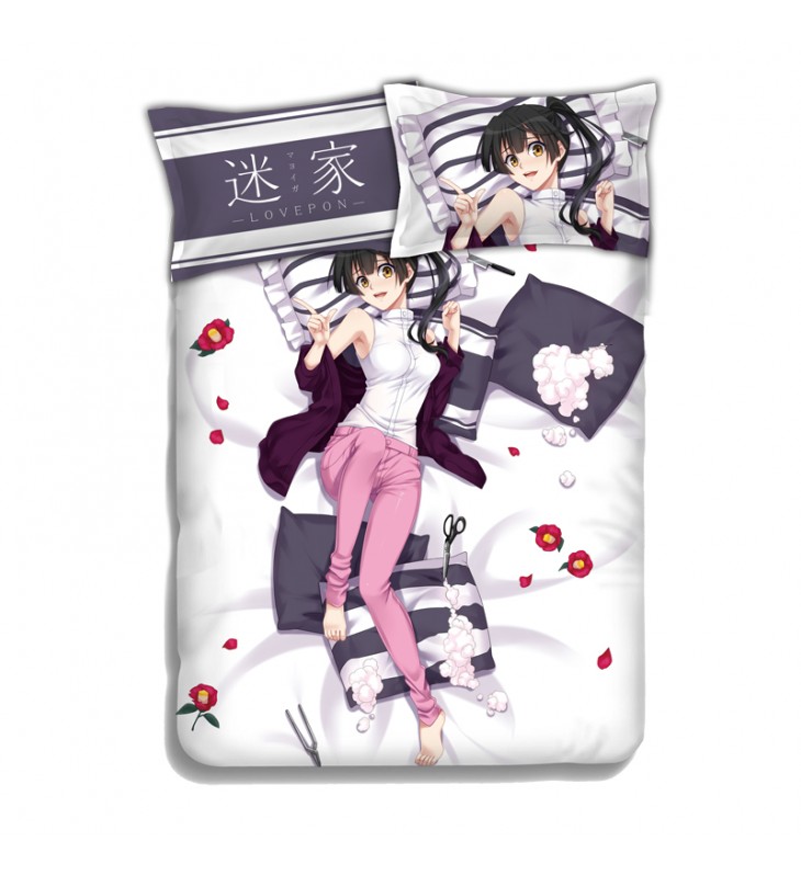 Lovepon - The Lost Village Japanese Anime Bed Blanket Duvet Cover