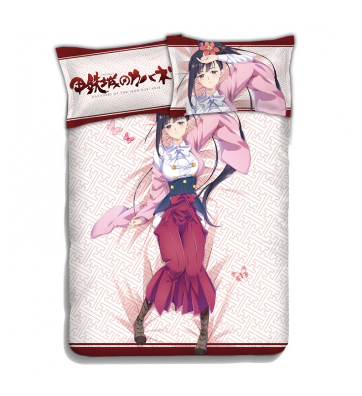 Ayame Yomogawa - Kabaneri the Iron Fortress Japanese Anime Bed Sheet Duvet Covers