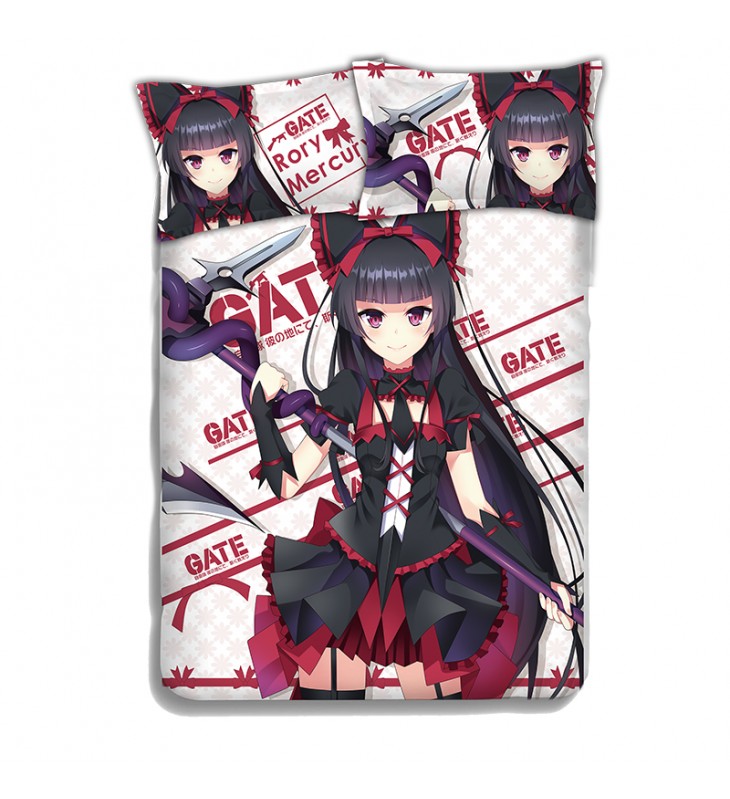 Rory Mercury - Gate Anime Bedding Sets,Bed Blanket & Duvet Cover,Bed Sheet with Pillow Covers