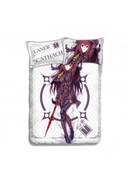 Lancer Scathach - Fate Grand Order Anime 4 Pieces Bedding Sets,Bed Sheet Duvet Cover