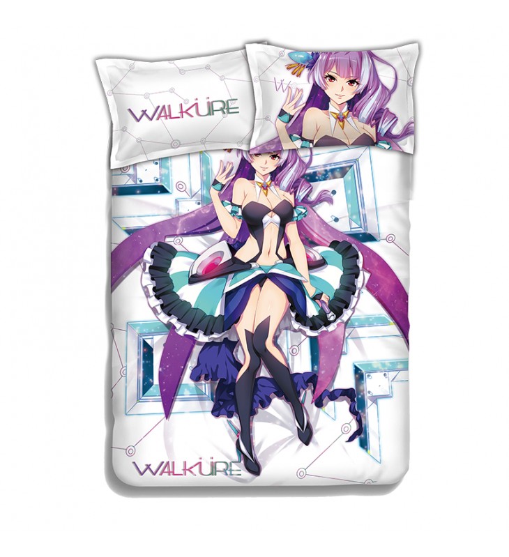 Mikumo Guynemer - Macross Delta Japanese Anime Bed Sheet Duvet Cover with Pillow Covers