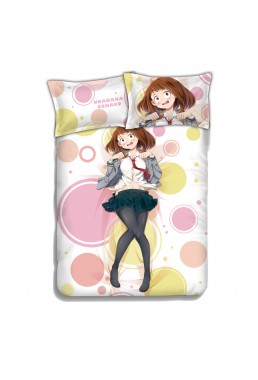 Ochako Uraraka - Boku no Hero Academia Anime 4 Pieces Bedding Sets,Bed Sheet Duvet Cover