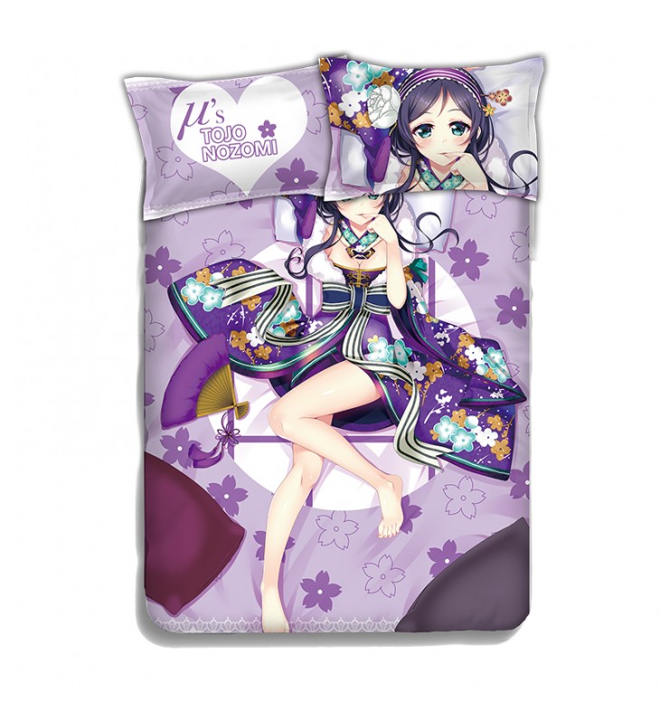 Toujou Nozomi - Love Live Anime Bedding Sets,Bed Blanket & Duvet Cover,Bed Sheet with Pillow Covers