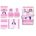 Diomedea Anime 4 Pieces Bedding Sets,Bed Sheet Duvet Cover with Pillow Covers