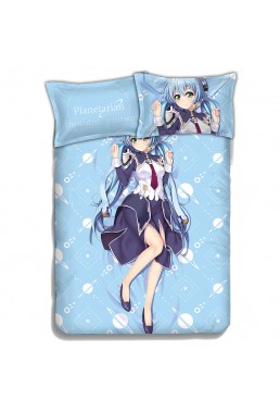 Yumemi Hoshino-planetarian the reverie of a little planet Bed Sheet Duvet Cover