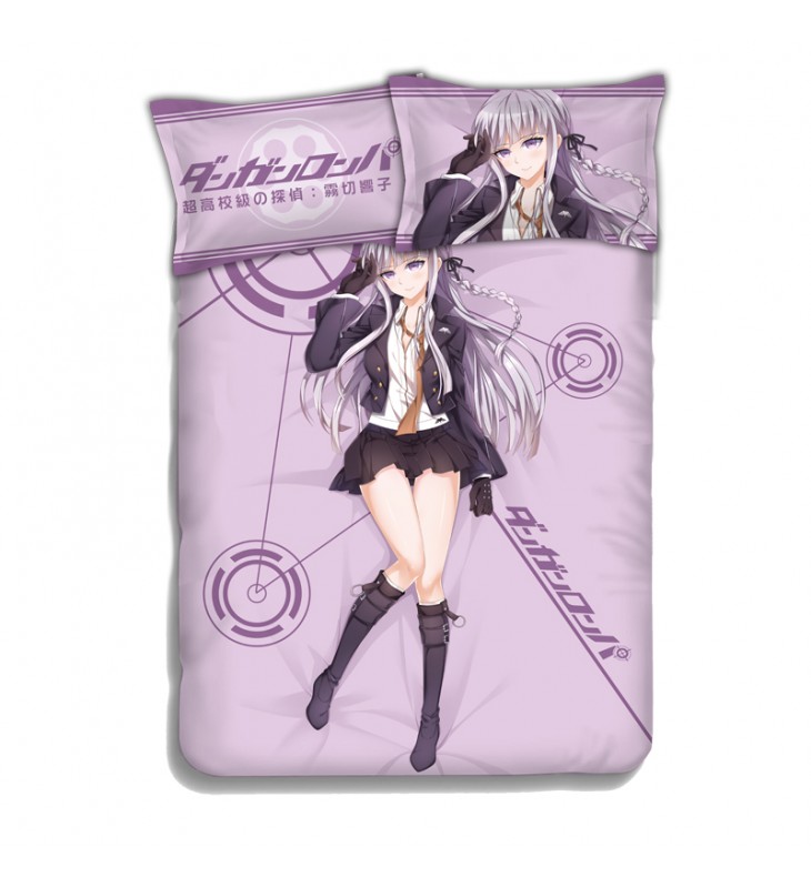 Kirigiri Kyouko-Danganronpa Trigger Happy Havoc Bedding Sets,Bed Blanket & Duvet Cover,Bed Sheet