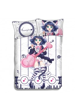 Plasmagica-show by rock Anime Bed Blanket Duvet Cover with Pillow Covers