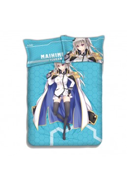 Qualidea Code Japanese Anime Bed Sheet Duvet Cover with Pillow Covers