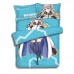 Qualidea Code Japanese Anime Bed Sheet Duvet Cover with Pillow Covers