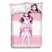 Sakurauchi Riko-LoveLive Sunshine Anime 4 Pieces Bedding Sets,Bed Sheet Duvet Cover with Pillow Covers