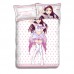 Sakurauchi Riko-LoveLive Sunshine Anime 4 Pieces Bedding Sets,Bed Sheet Duvet Cover with Pillow Covers