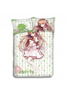 Kanbe Kotori-Rewrite Japanese Anime Bed Sheet Duvet Cover with Pillow Covers