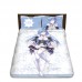 Rem - Re Zero Japanese Anime Bed Blanket Duvet Cover with Pillow Covers