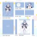 Rem - Re Zero Japanese Anime Bed Blanket Duvet Cover with Pillow Covers