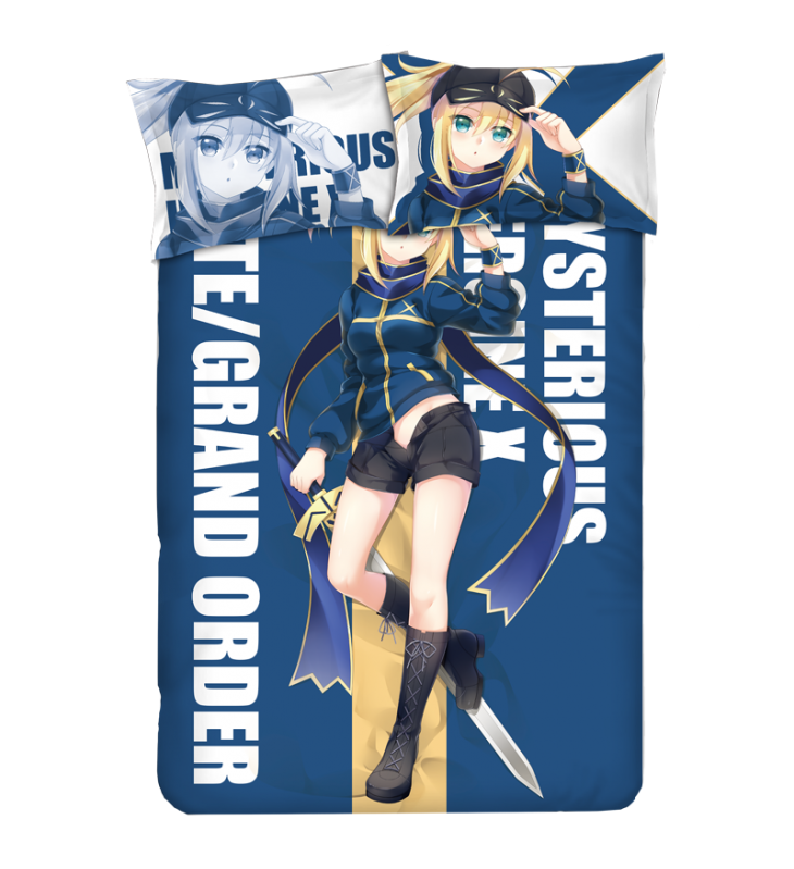 Mysterious Heroine X - Fate Grand Order Anime 4 Pieces Bedding Sets,Bed Sheet Duvet Cover