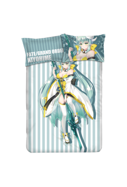 Kiyohime - Fate Grand Order Japanese Anime Bed Sheet Duvet Cover with Pillow Covers