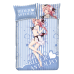 Astolfo - Fate blue Anime Bed Blanket Duvet Cover with Pillow Covers