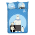 Panda - Shirokuma Cafeblue Anime Bed Blanket Duvet Cover with Pillow Covers