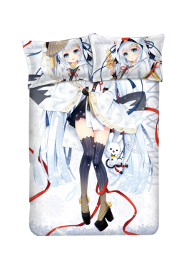 MIKU - VOCALOID Japanese Anime Bed Blanket Duvet Cover with Pillow Covers