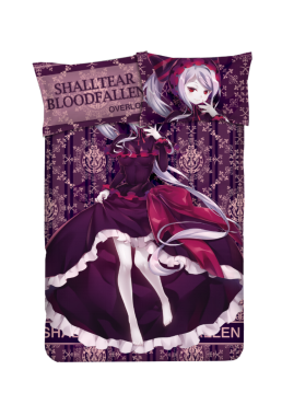 Shalltear bloodfallen-Overlord Anime Bed Blanket Duvet Cover with Pillow Covers