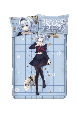 Ginko Sora - Ryuuou no Oshigoto Anime Bed Blanket Duvet Cover with Pillow Covers