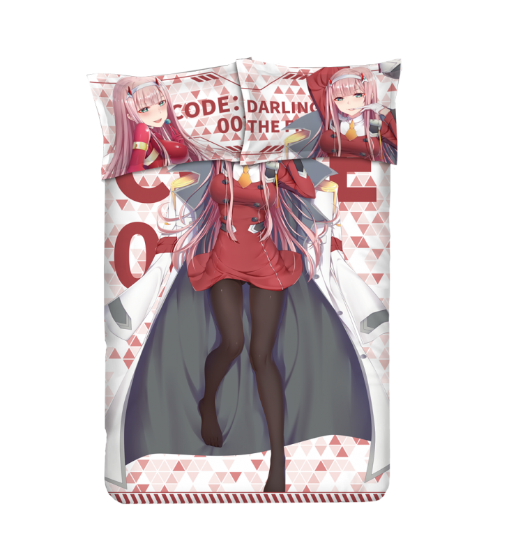 ZERO Japanese Anime Bed Sheet Duvet Cover with Pillow Covers