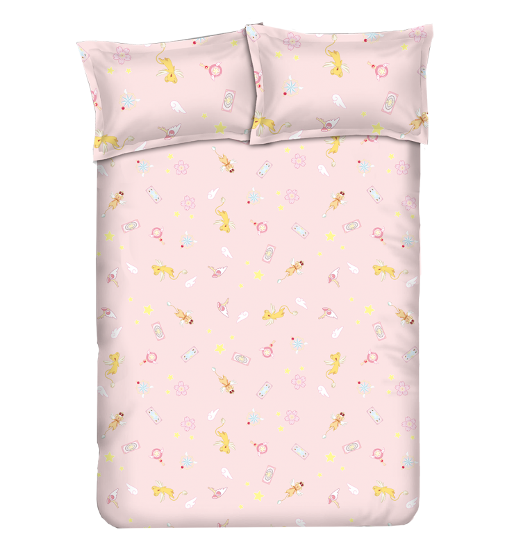 Cardcaptor Sakura The Movie Anime Bedding Sets,Bed Blanket & Duvet Cover,Bed Sheet with Pillow Covers