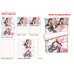 Mei Aihara and Yuzu Aihara - Citrus Anime 4 Pieces Bedding Sets,Bed Sheet Duvet Cover with Pillow Covers