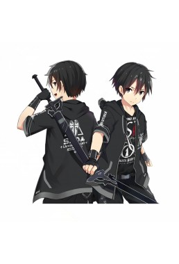 Kirigaya Kazuto Sword Art Online SAO Anime Hoodies Sweatshirts Cosplay Costume