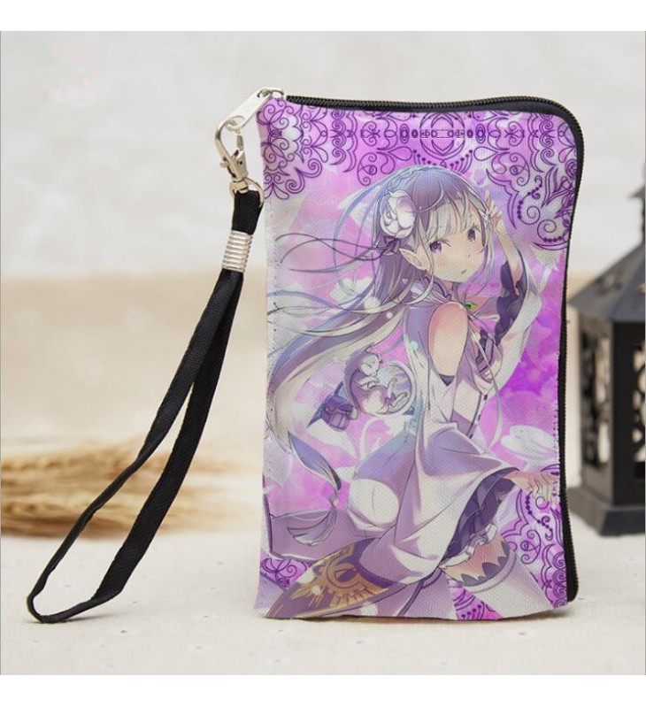 Conditional Free Gifts - Emilia -Re Zero Multifunctional Phone Bag