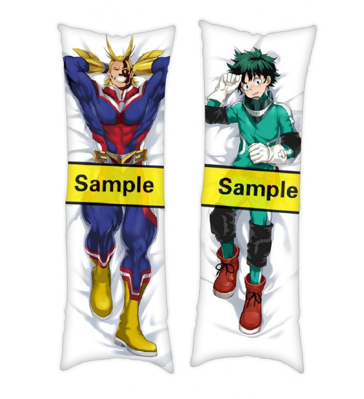 My Hero Academia Midoriya Izuku und All Might Anime Dakimakura Pillowcover Japanese Love Body Pillowcase