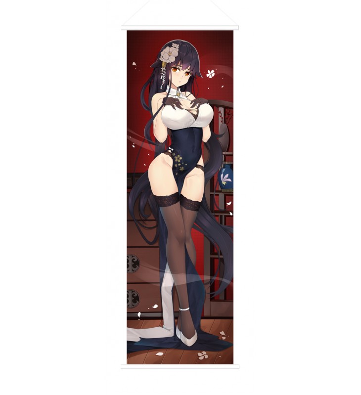 Azur Lane Cheongsam Azuma Japanese Anime Painting Home Decor Wall Scroll Posters