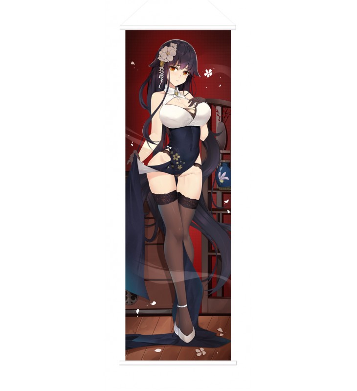 Azur Lane Cheongsam Azuma Japanese Anime Painting Home Decor Wall Scroll Posters