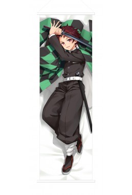 Kimetsu no Yaiba Kamado Tanjirou Japanese Anime Painting Home Decor Wall Scroll Posters