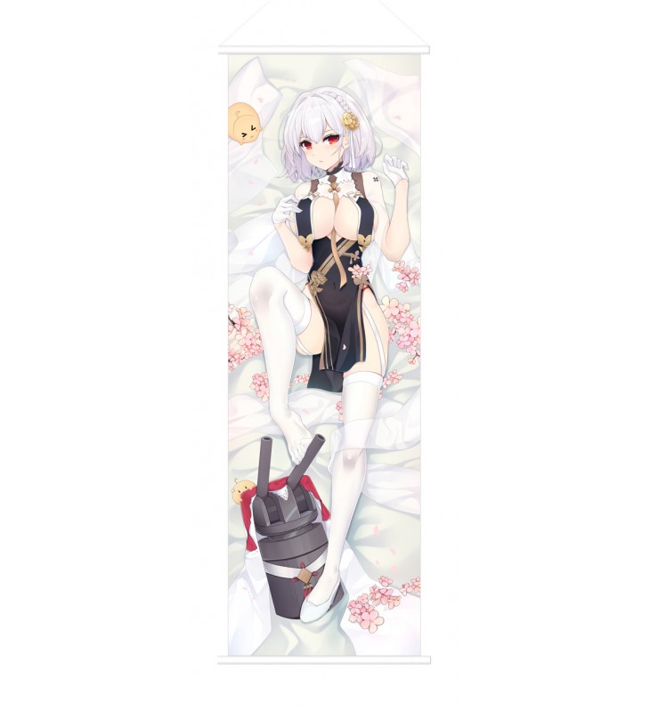 Azur Lane Cheongsam HMS Sirius Japanese Anime Painting Home Decor Wall Scroll Posters