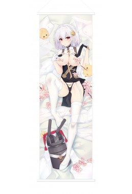 Azur Lane Cheongsam HMS Sirius Japanese Anime Painting Home Decor Wall Scroll Posters