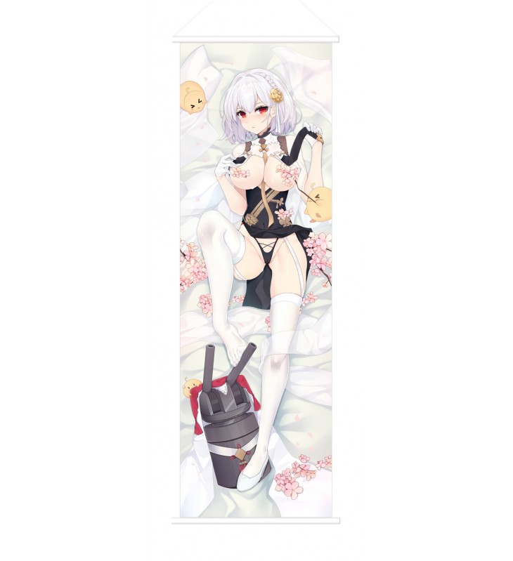 Azur Lane Cheongsam HMS Sirius Japanese Anime Painting Home Decor Wall Scroll Posters