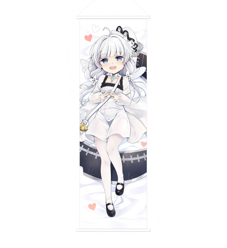 Azur Lane Illustrious Japanese Anime Painting Home Decor Wall Scroll Posters