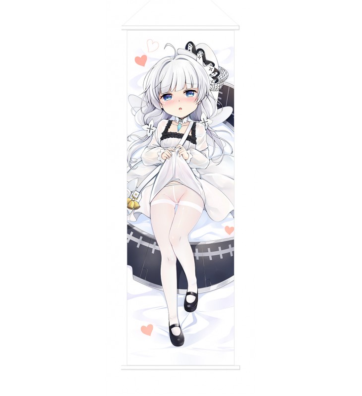 Azur Lane Illustrious Japanese Anime Painting Home Decor Wall Scroll Posters