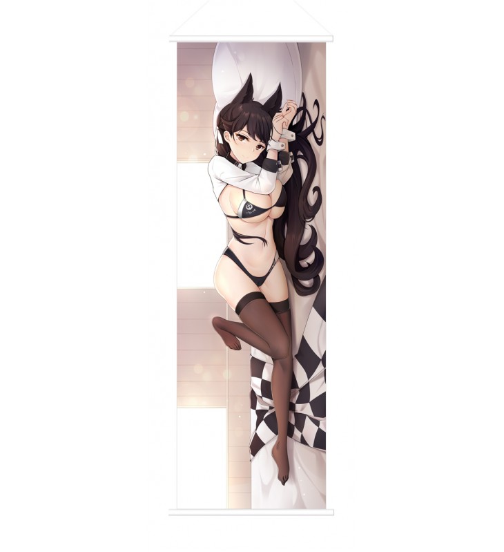 Azur Lane Takao Atago Racing Suits Japanese Anime Painting Home Decor Wall Scroll Posters