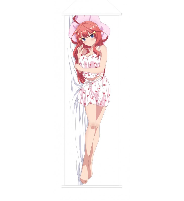Nakano Miku The Quintessential Quintuplets Japanese Anime Painting Home Decor Wall Scroll Posters